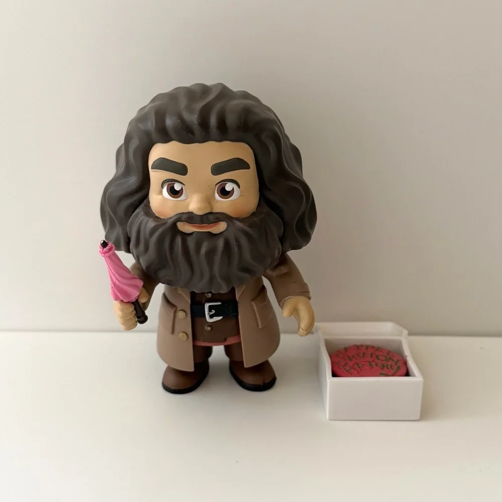 FUNKO 5 Star Harry Potter Figure Lot - Hagrid, Dumbledore, Harry, Ron & Hermione